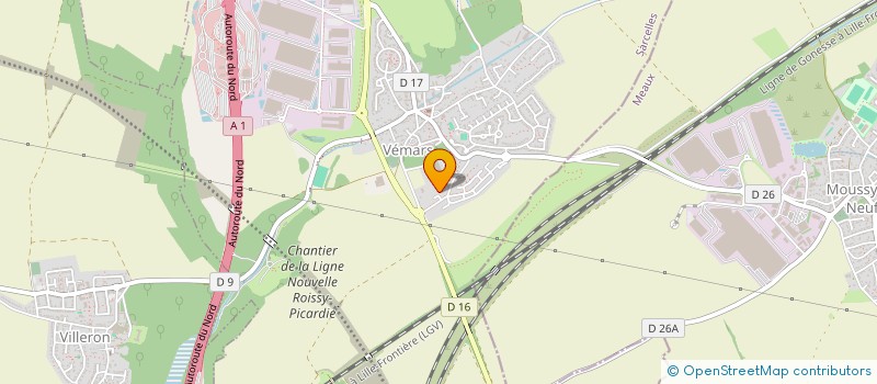 localisation de l'entreprise QUALITE INSPECTION CONTROLE  VEMARS