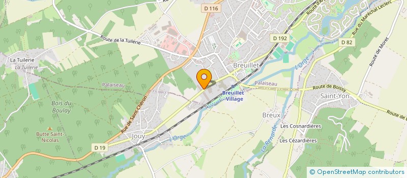 localisation de l'entreprise QUALITE SECURITE MONTAGE  BREUILLET