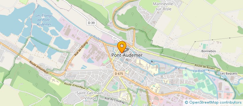 localisation de l'entreprise QUALITE SERVICE INTERIM à PONT-AUDEMER