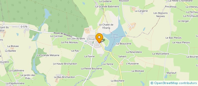 localisation de l'entreprise QUALITE SERVICES 53 à OLIVET