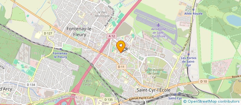 localisation de l'entreprise QUALITE STORES & SERVICES  SAINT-CYR-L'ECOLE