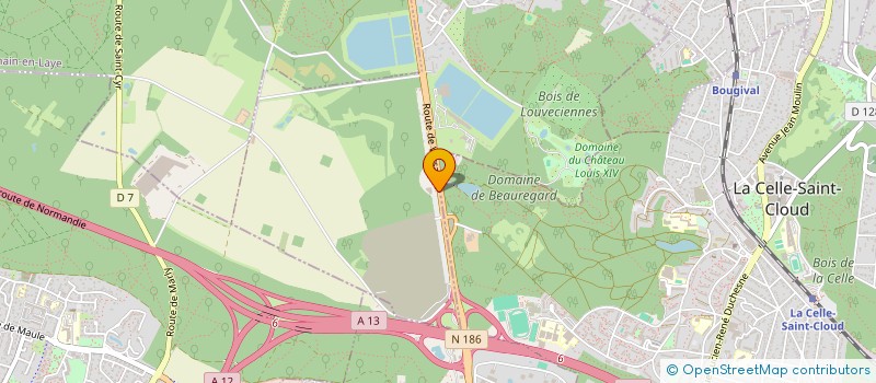 localisation de l'entreprise QUALITEC  LOUVECIENNES