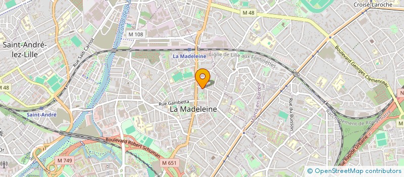 localisation de l'entreprise QUALITEC à LA MADELEINE