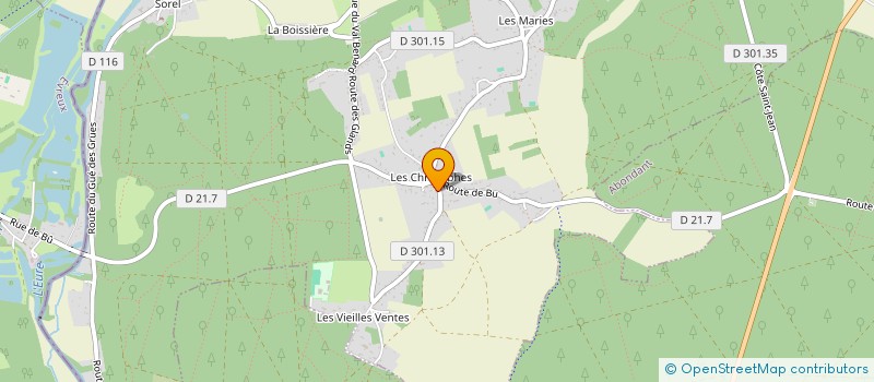 localisation de l'entreprise QUALITEC à SOREL-MOUSSEL