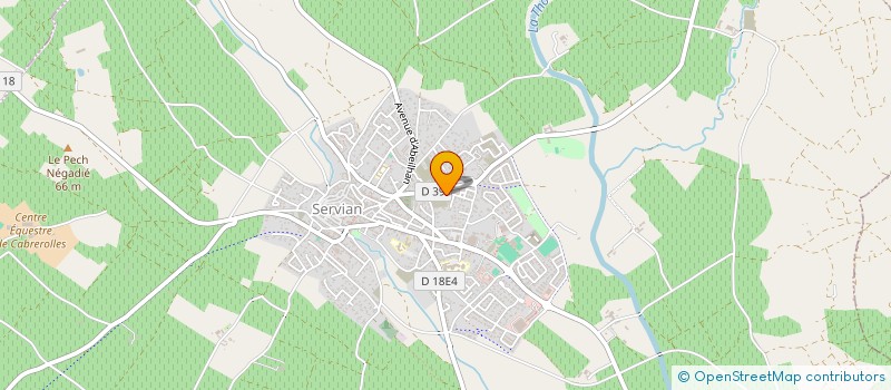 localisation de l'entreprise QUALITECH METROLOGIE à SERVIAN