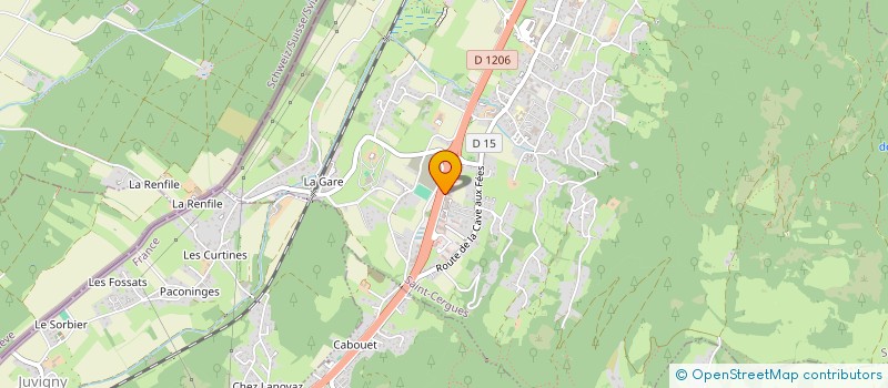localisation de l'entreprise QUALITECITE à SAINT-CERGUES