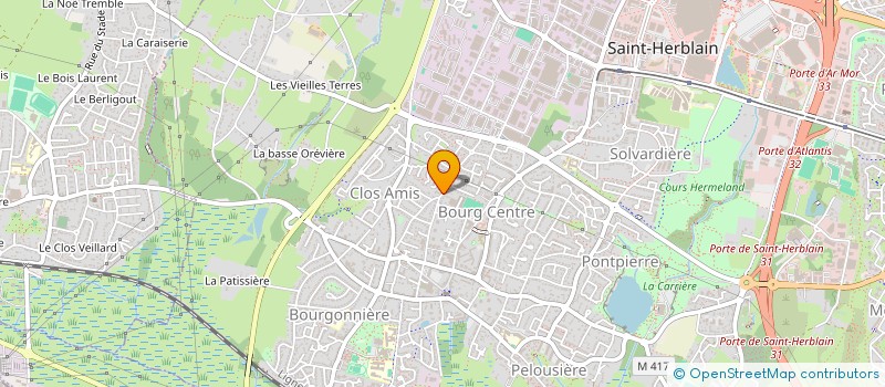 localisation de l'entreprise QUALITEGO  SAINT-HERBLAIN