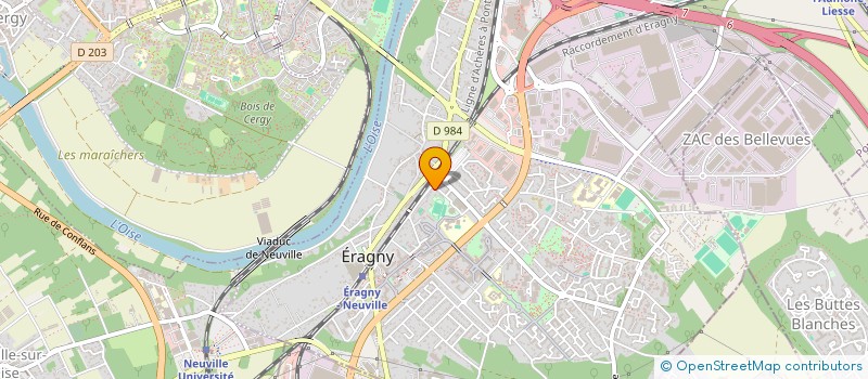 localisation de l'entreprise QUALITEL TELECOM à ROSNY-SOUS-BOIS