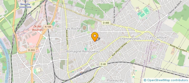 localisation de l'entreprise QUALITELEC à CONFLANS-SAINTE-HONORINE