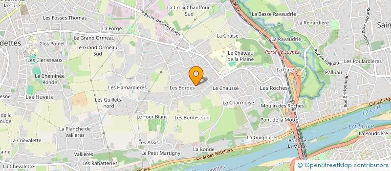 localisation de l'entreprise QUALITRAD à FONDETTES
