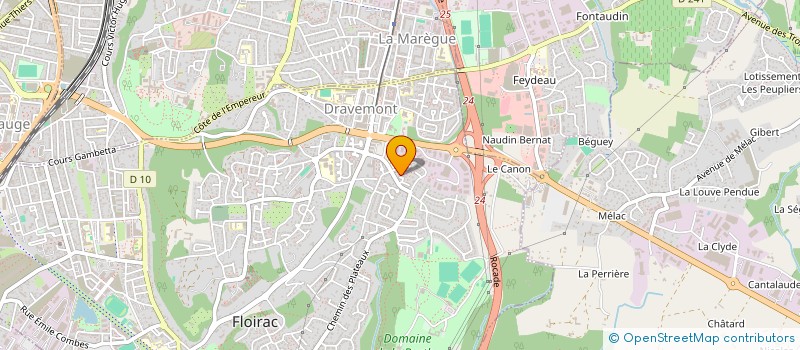 localisation de l'entreprise QUALITY ACADEMY  ARTIGUES-PRES-BORDEAUX