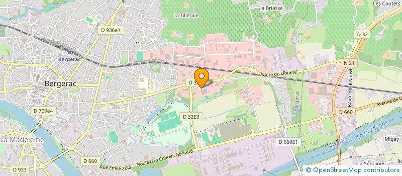 localisation de l'entreprise QUALITY AUTO à BERGERAC
