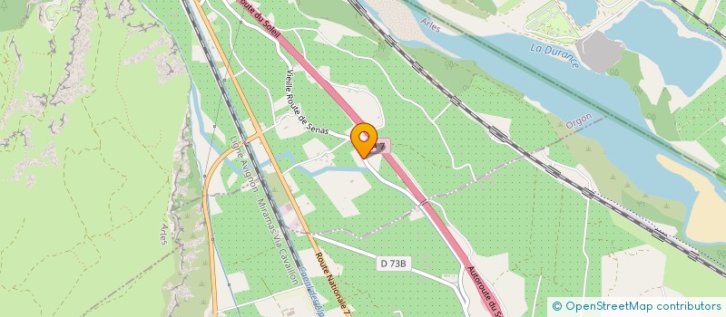 localisation de l'entreprise QUALITY BIO  ORGON