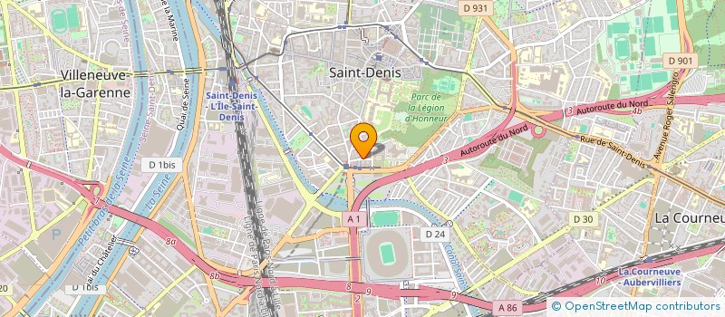 localisation de l'entreprise QUALITY-BUCHES à SAINT-DENIS