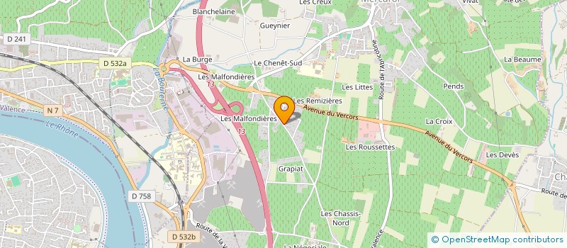 localisation de l'entreprise QUALITY DRIVER  MERCUROL-VEAUNES