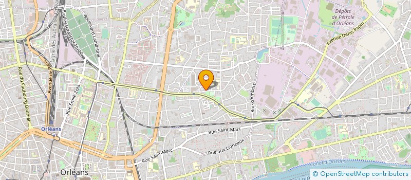 localisation de l'entreprise QUALITY FINITION à ORLEANS