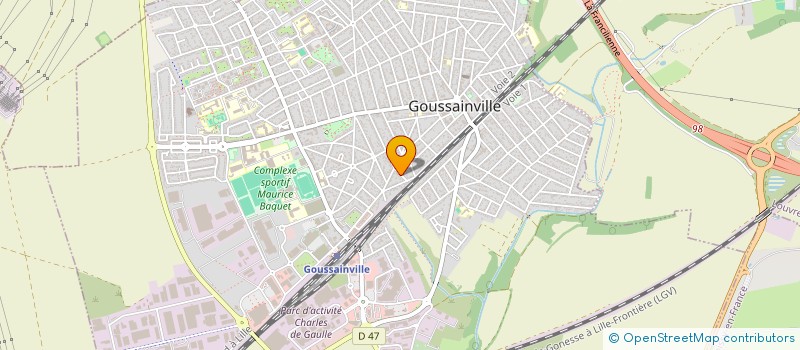 localisation de l'entreprise QUALITY-S  GOUSSAINVILLE