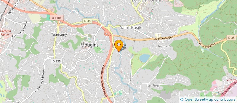 localisation de l'entreprise QUALITY STAY à MOUGINS