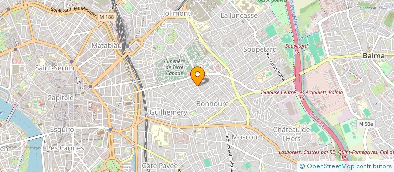 localisation de l'entreprise QUALITY'TOUCH à TOULOUSE