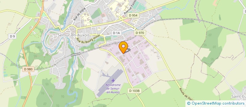 localisation de l'entreprise QUALITYPRIX FP à SEMUR-EN-AUXOIS