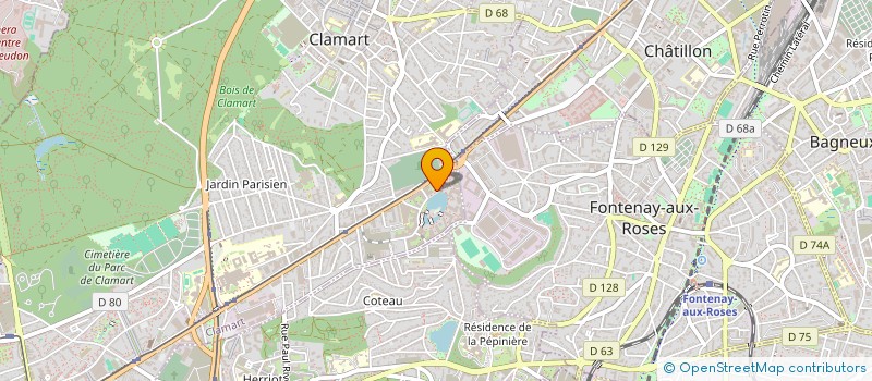 localisation de l'entreprise QUALIX CONSULTING à CLAMART