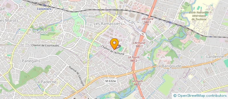 localisation de l'entreprise QUALLEO à COLOMIERS