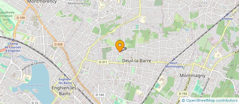 localisation de l'entreprise QUALLYTHI CONSULTING à DEUIL-LA-BARRE