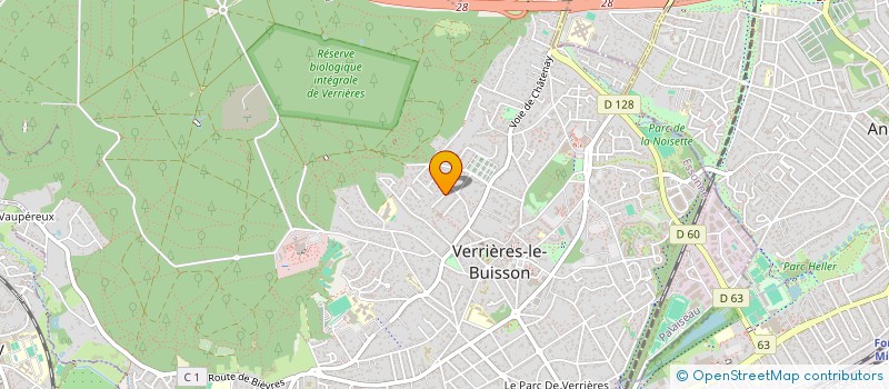localisation de l'entreprise QUALMED CONSEIL à VERRIERES-LE-BUISSON