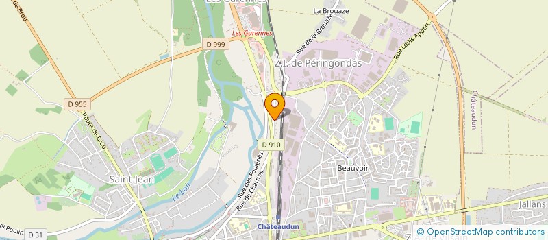 localisation de l'entreprise QUALPREST IMMO à JALLANS