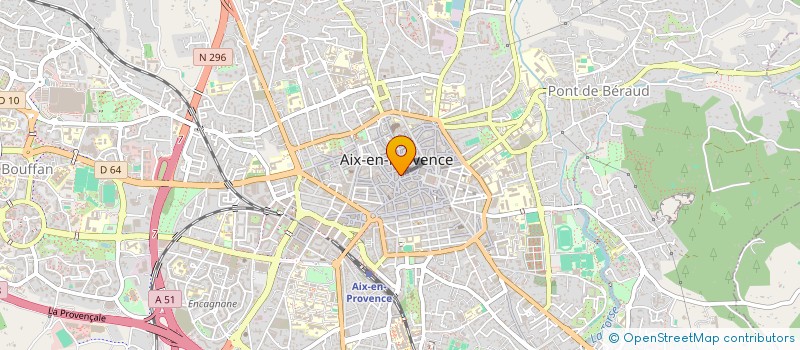 localisation de l'entreprise QUALTIS à AIX-EN-PROVENCE