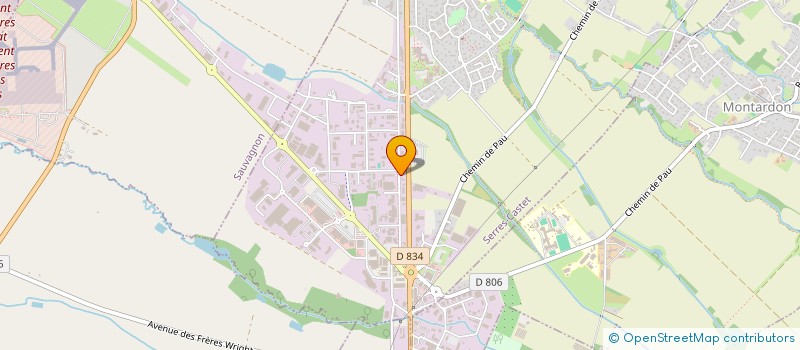 localisation de l'entreprise QUALTITUDE AUDIT ET CONSEIL  SERRES-CASTET