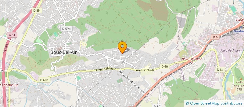 localisation de l'entreprise QUALTYS AUDIT ET CONSEIL à BOUC-BEL-AIR
