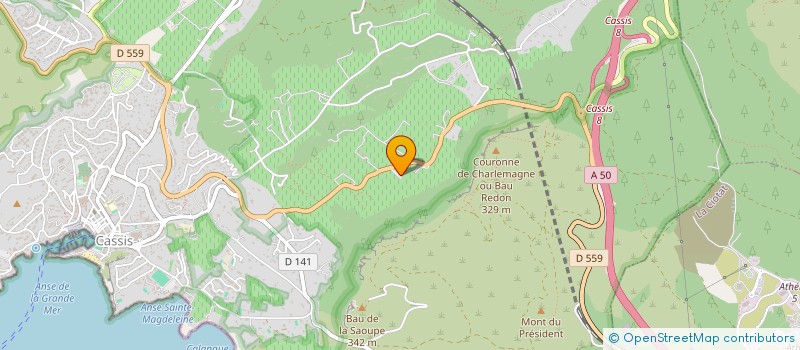 localisation de l'entreprise QUALWARE CONSULTING  CASSIS