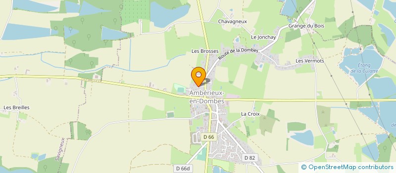 localisation de l'entreprise QUALYS TRAVAUX à AMBERIEUX-EN-DOMBES