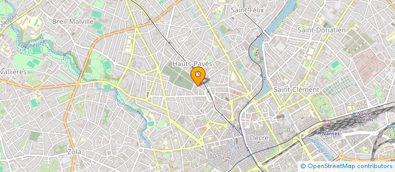 localisation de l'entreprise QUALYTIM RENOVATION PATRIMOINE à NANTES