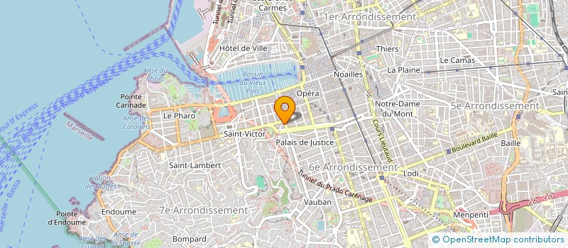 localisation de l'entreprise QUAN à MARSEILLE