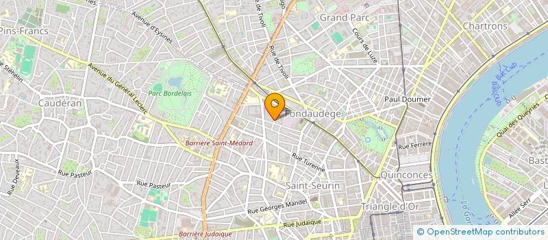 localisation de l'entreprise QUANCARD INFORMATIQUE SERVICES à BORDEAUX