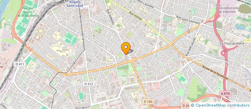 localisation de l'entreprise QUAND LE CINEMA MAINOLIGERIEN S'EXPOSE à ANGERS