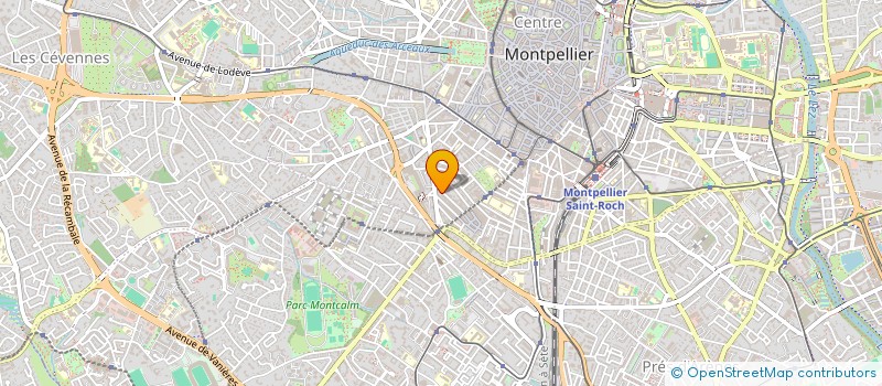 localisation de l'entreprise QUAND LES ARTS S EN MELENT à MONTPELLIER