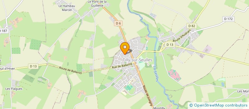 localisation de l'entreprise QUAND LES SOURDS REVENT  TILLY-SUR-SEULLES