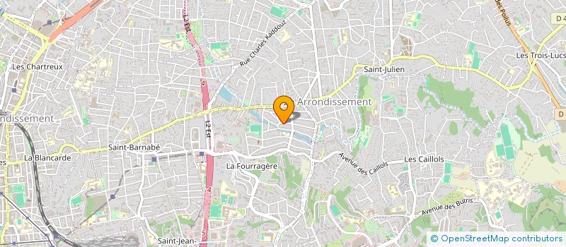 localisation de l'entreprise QUAND ON HABITE EN VILLE à MARSEILLE
