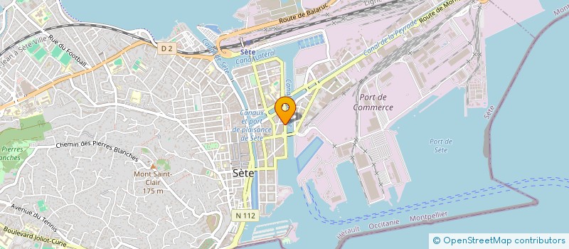 localisation de l'entreprise QUANDEMOS  SETE