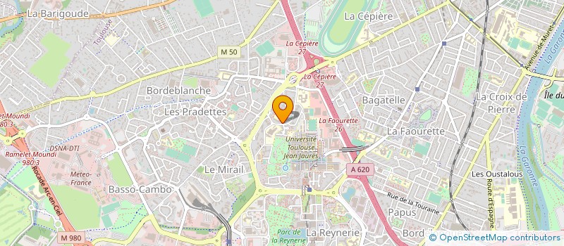localisation de l'entreprise QUANG DAVID  TOULOUSE