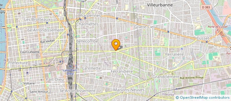 localisation de l'entreprise QUANGO  LYON