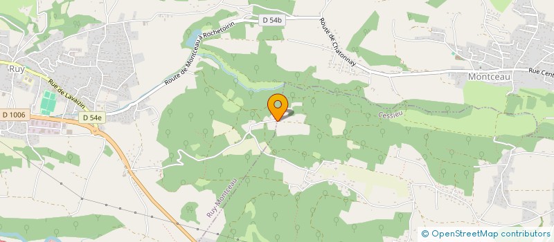localisation de l'entreprise QUANPAU  RUY-MONTCEAU