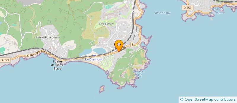 localisation de l'entreprise QUANTASCAN COPIEURS  SAINT-RAPHAEL