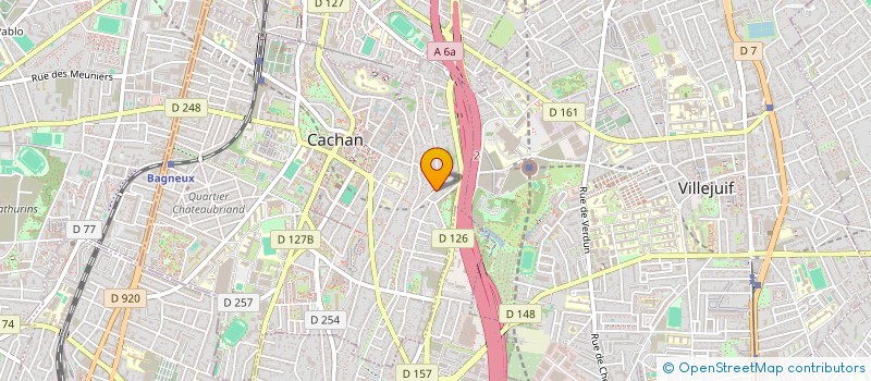 localisation de l'entreprise QUANTATLAS  LA CADIERE-D'AZUR