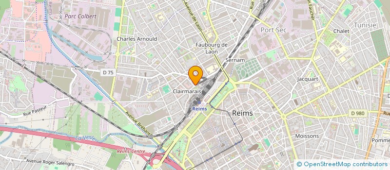 localisation de l'entreprise QUANTEAM  REIMS