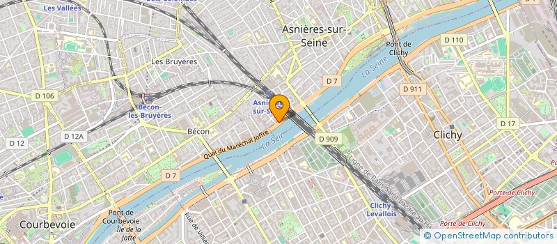 localisation de l'entreprise QUANTETHIX  ASNIERES-SUR-SEINE