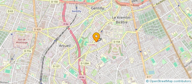 localisation de l'entreprise QUANTGATES à LE KREMLIN-BICETRE